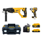 Martelete Dch133 Parafusadeira Dcf887 Combo Dewalt Baterias