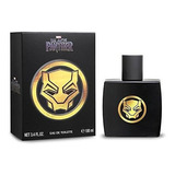 Black Panther Eau De Toilette Spray, Negro Y Dorado, 3.4 Onz