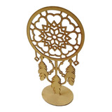 10 Atrapasueños Centro De Mesa Mdf Fibrofacil Mandala Pluma