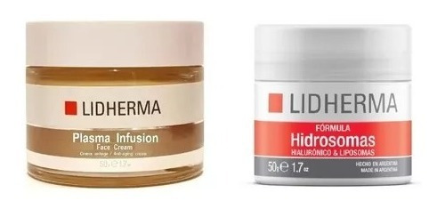 Plasma Infusion Face Cream+ Hidrosomas Hialuronico Lidherma 