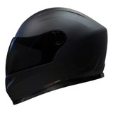 Casco Moto Integral Vertigo V32 Vanguard Negro Mate Um