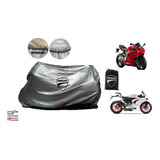 Funda Afelpada 100% Impermeable Moto Ducati Panigale