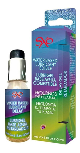 Lubricante Retardador Masculino Sxo 30ml