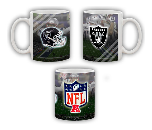 Taza De Cerámica Equipos Americano Nfl Varios Modelos