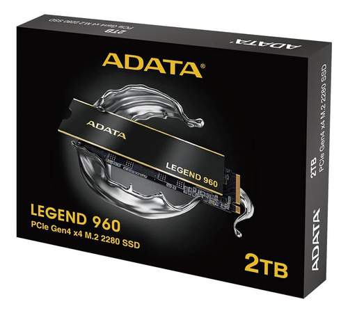 Adata Legend 960 2tb Pcie Gen4 X4 Nvme 1.4 M.2 Ssd