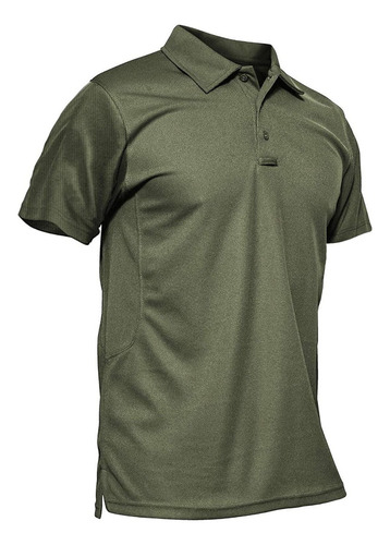 Polo Para Hombre Camisa Táctica De Rendimiento De Secado Ráp