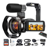 Edealz Videocámara 4k Cámara Vlogging De 48mp Para Cámara De