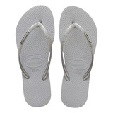 Ojotas Havaianas Originales De Mujer Slim Glitter