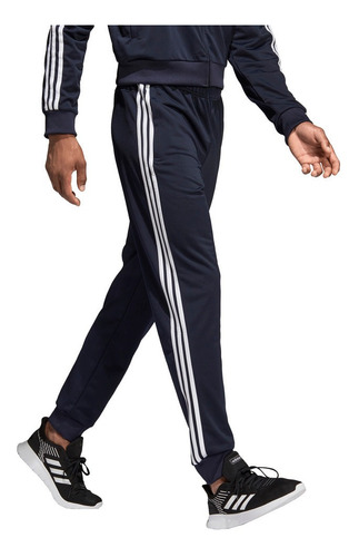 Pants Essentials Tapered Tricot 3 Franjas Stripes Grande L