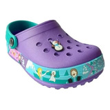 Zuecos De Goma Gomones Seawalk De Frozen Violeta