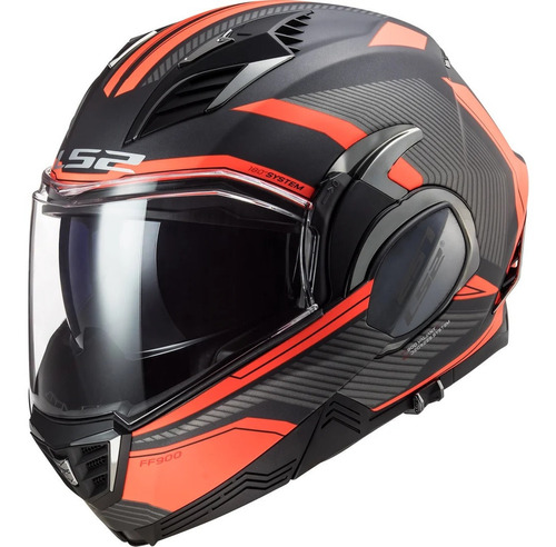 Casco Ls2 900 Valiant Ii 2 Rebatible 180 Alta Gama Kevlar Ct