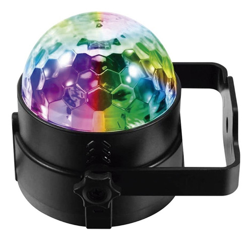 Mini Bola Disco Audioritmica Rgb 3w Tbcin