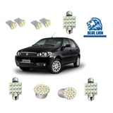 Kit Lampada Led Fiat Palio G1 G2 G3 Super Branca