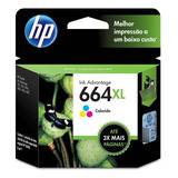  Cartucho Hp 664xl Color Original 2136 2676 3636 3776 4536