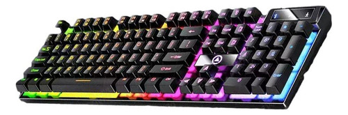 Teclado Águia Prateada K500 Luz Retroiluminado Com Fio E