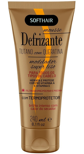 Defrizante Tutano Com Queratina 240ml Softhair