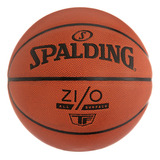 Spalding Zi/o Baloncesto Para Interiores Y Exteriores De 29. Color Naranja/fiesta De Bloques