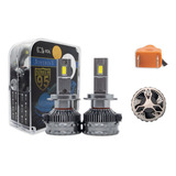 Kit 2 Foco Led H7 Hid Csp Led Nitrogeno Cambus 100 W Luzfija