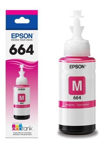 Epson Botella Tinta  T664