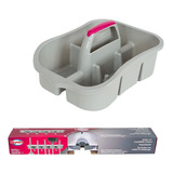 Combo 1 Organizador Colgador De Escobas 1 Tool Caddy Reynera