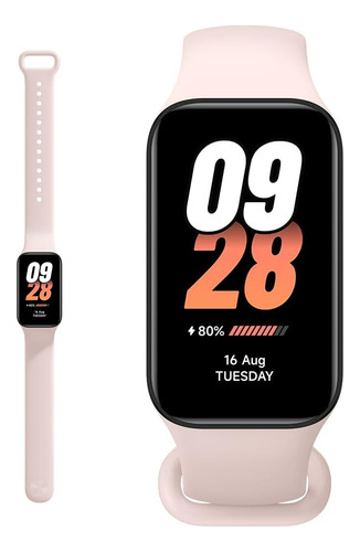 Relógio Xiaomi Smart Band 8 Active Rosa Pink Versão Global