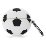 Audifonos Inalambricos Bluetooth Con Funda Balón De Fútbol 