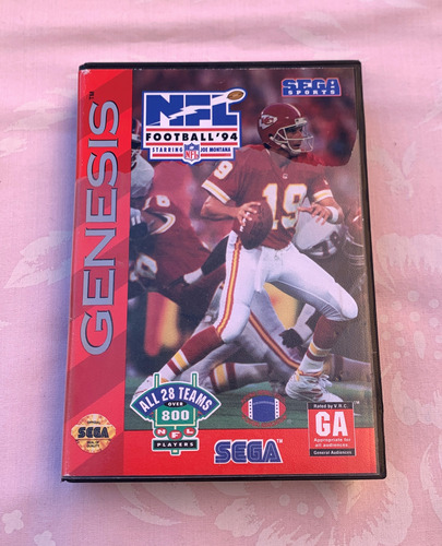 Nfl Football 94 Joe Montana Juego Original Sega Genesis