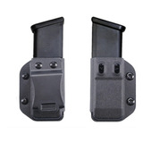  Porta Cargador Tactico Glock 9mm Interno Externo Kydex Two