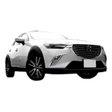 Molduras Ceja Faros De Niebla 4 Pzas. Mazda Cx-3 2016 - 2020