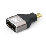 Adaptador Extensor Copla Codo Hdmi 8k Hembra Macho Micro Min