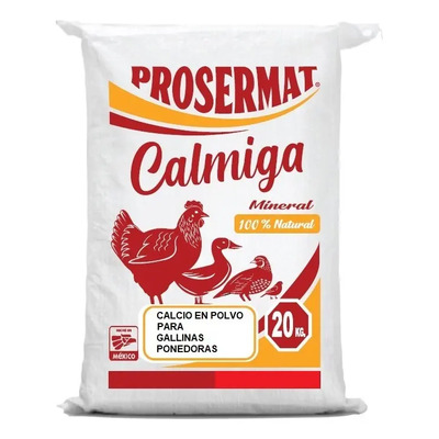 Calcio Polvo Para Gallinas Ponedoras 20 Kilos | Envío gratis