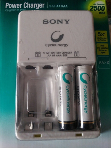  Pilas X4 Sony Recargables Aa 2500 