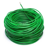 Cable Flexible Automotriz Calibre 14 Verde Rollo 100 Metros