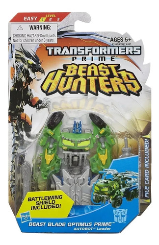 Figura Transformers Prime Beast Hunters Blade Optimus 