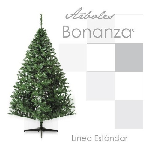 Arbol Pino Navidad Artificial Bonanza Frondoso 2.20 Mt Verde