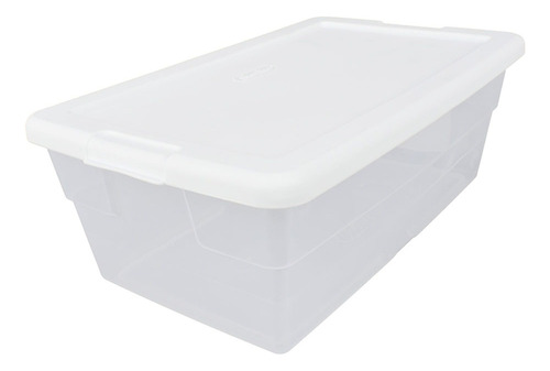 Caja Contenedor Organizador Almacenamiento Zapatera Blanco