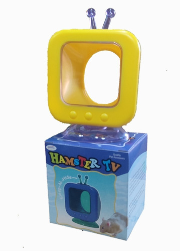 Accesorio Juguete Hamster Ratón Divertido Televisor Tv