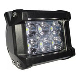 Faro Auxiliar De 6 Led 18w 12v Moto 4x4