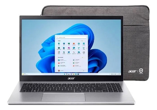 Portátil Aspire 3 Acer I3 12gen 20gb 256 Ssd Fhd 15p + Funda