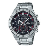 Reloj Casio Edifice Efr-564d Efr564 100m Crono Acero Ahora12