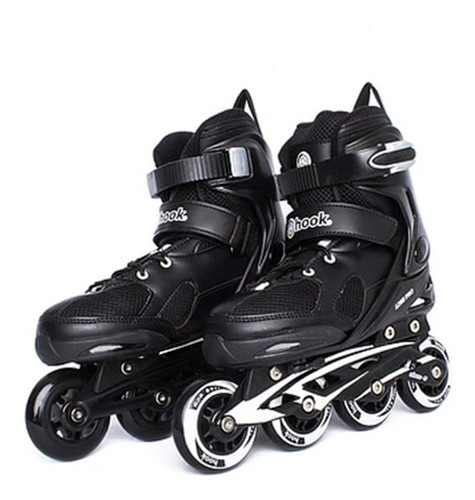 Patines En Linea Hook Fitness Pro Adulto Negro 