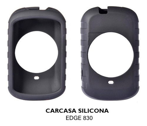 Edge 830 Protector Silicona + Vidrio Templado