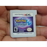 Pokemon Moon Con 223 Horas De Juego,original,2ds,3ds New3ds