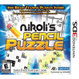 Nikolis Pencil Puzzle Fisico Nuevo 3ds Dakmor