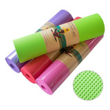 Yoga Mat 8 Mm Colchoneta Pilates Fitness Antideslizante