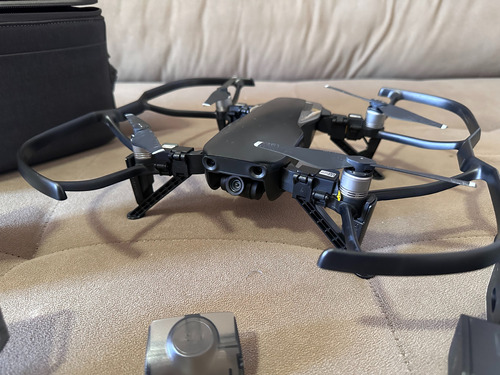 Drone Dji Mavic Air Com Câmera 4k Onyx Black 1 Bateria Nova