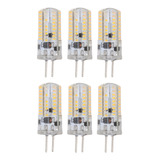 Bombillas Led De 5 W, 6 Unidades, Gy6.35 Ac, 12 V, Luz Blanc