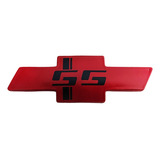 Emblema Parrilla Chevrolet Ss Silverado 92-98 Rojo Negro