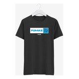 Remera Picton Pumas Arg Negra