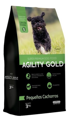 Agility Gold Pequeños Cachorros 3 Kg